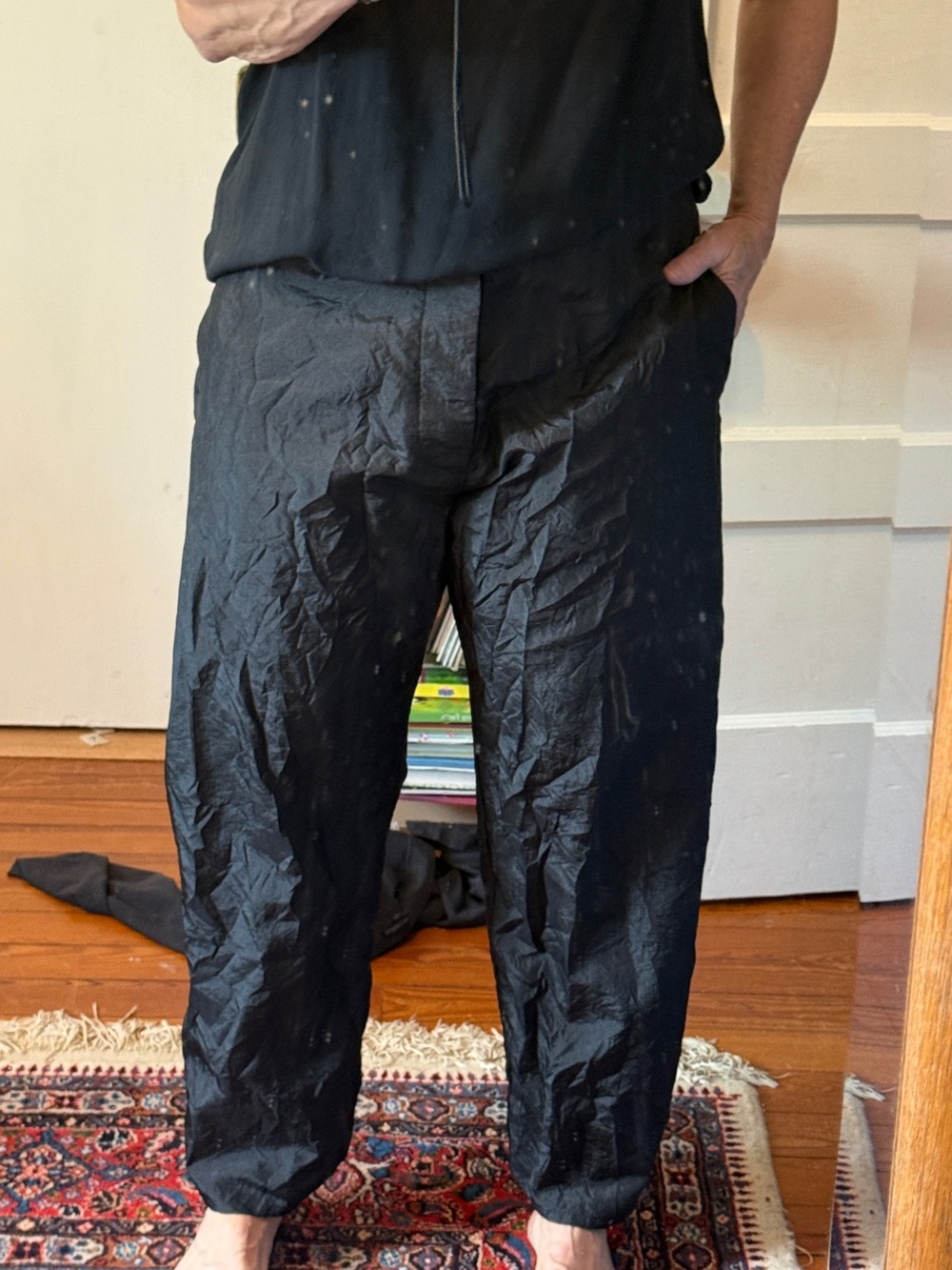 Lagofra European style button fly and Relaxed Women's Pants!